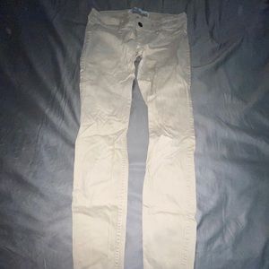 Khaki skinny jeans
